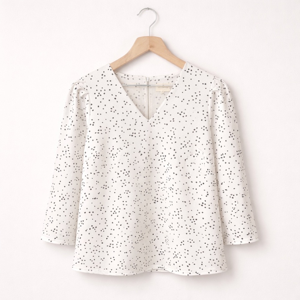 MELLODAY White and Black Top